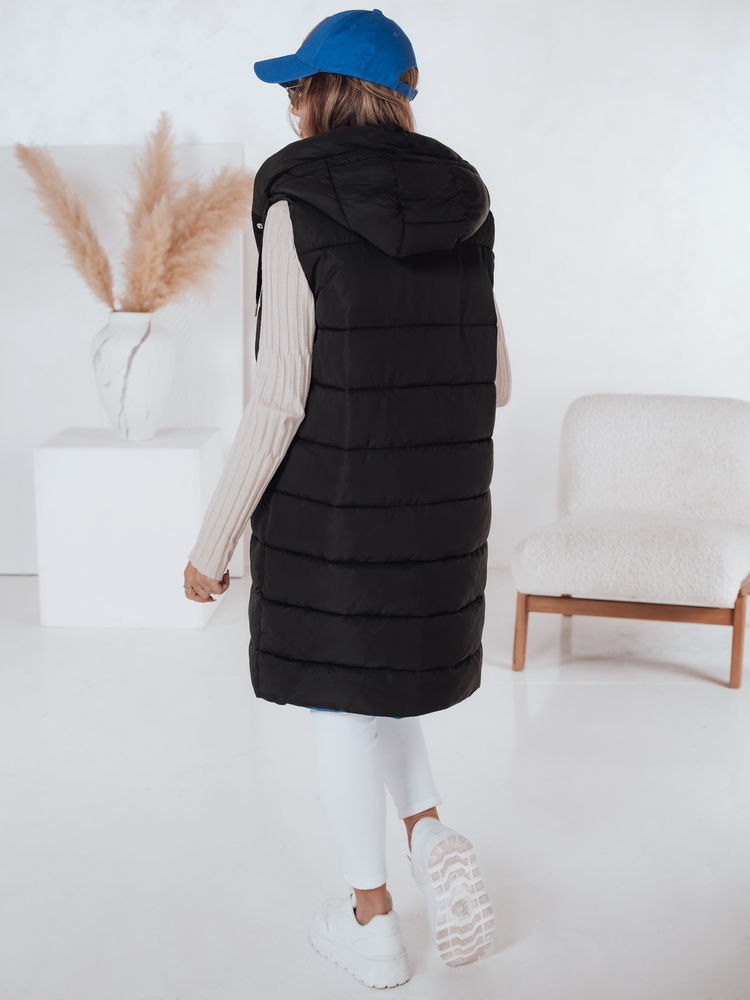 Kamizelka damska CHESTER czarna Dstreet