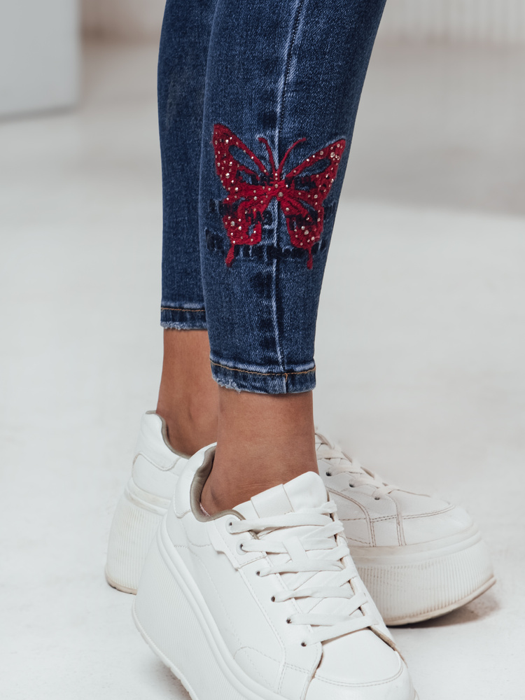 Spodnie damskie BUTTEROTO skinny jeansowe Dstreet