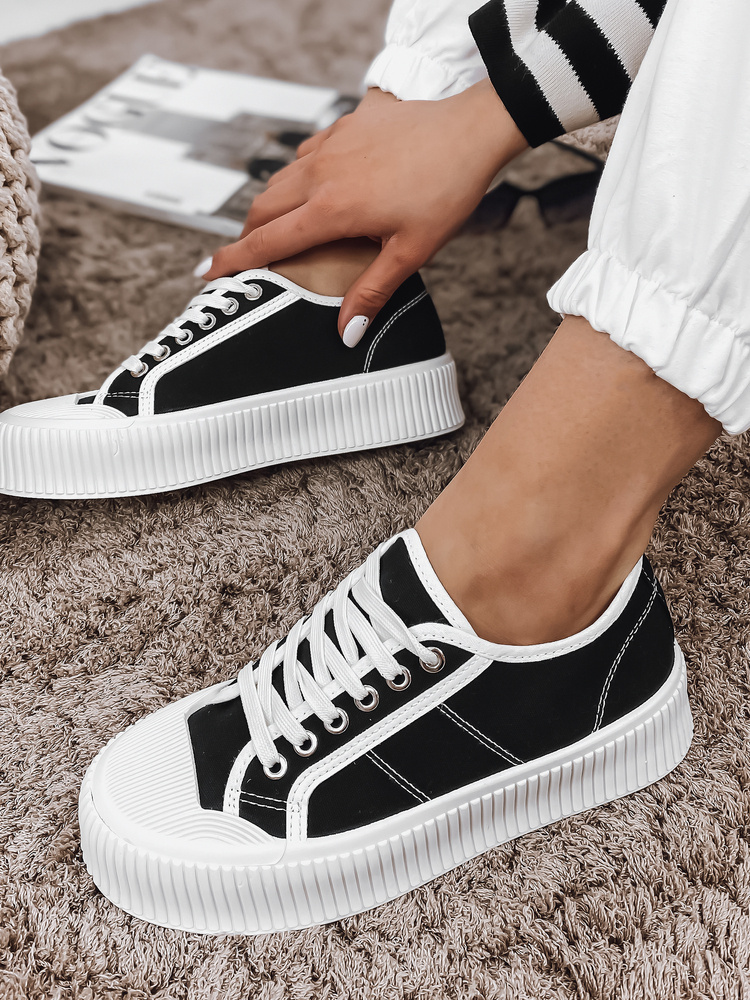 Teniși de damă ELIDA negri