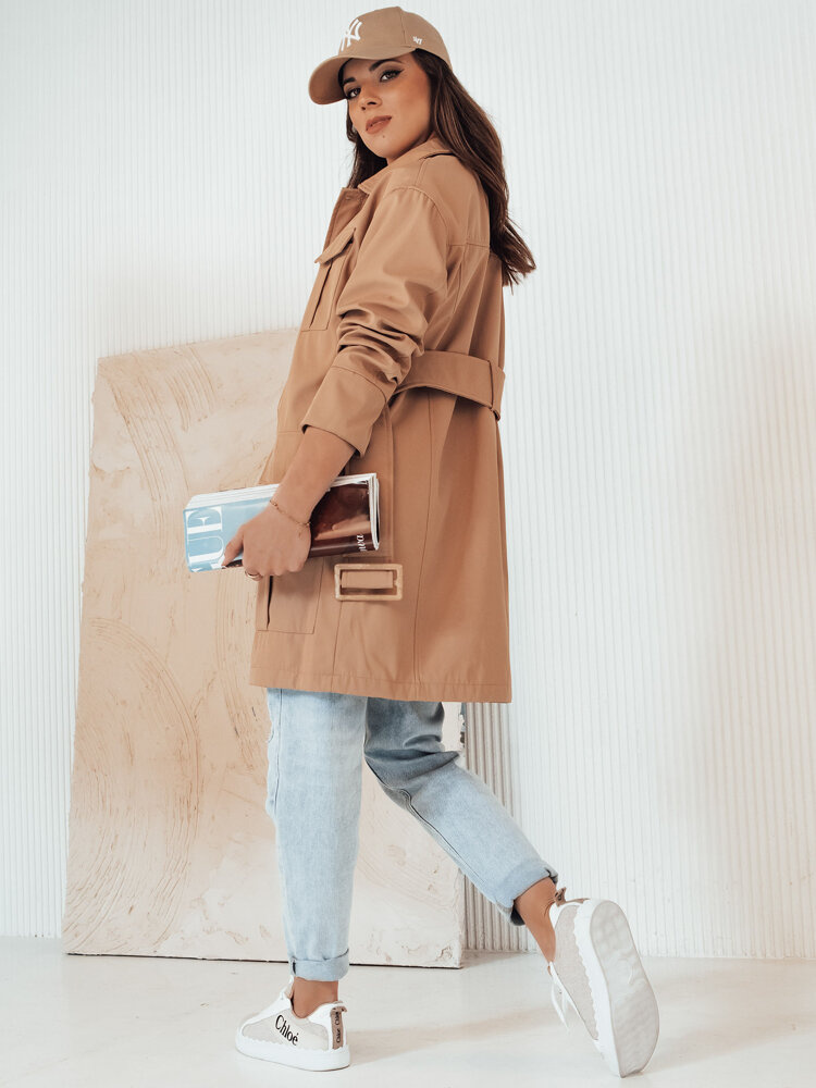 Płaszcz damski VERMONT khaki Dstreet