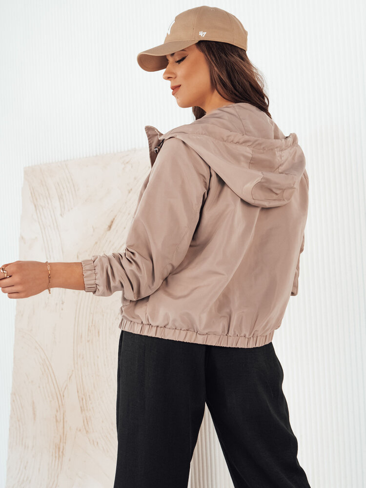 Kurtka damska przejściowa BELIJ beżowa Dstreet