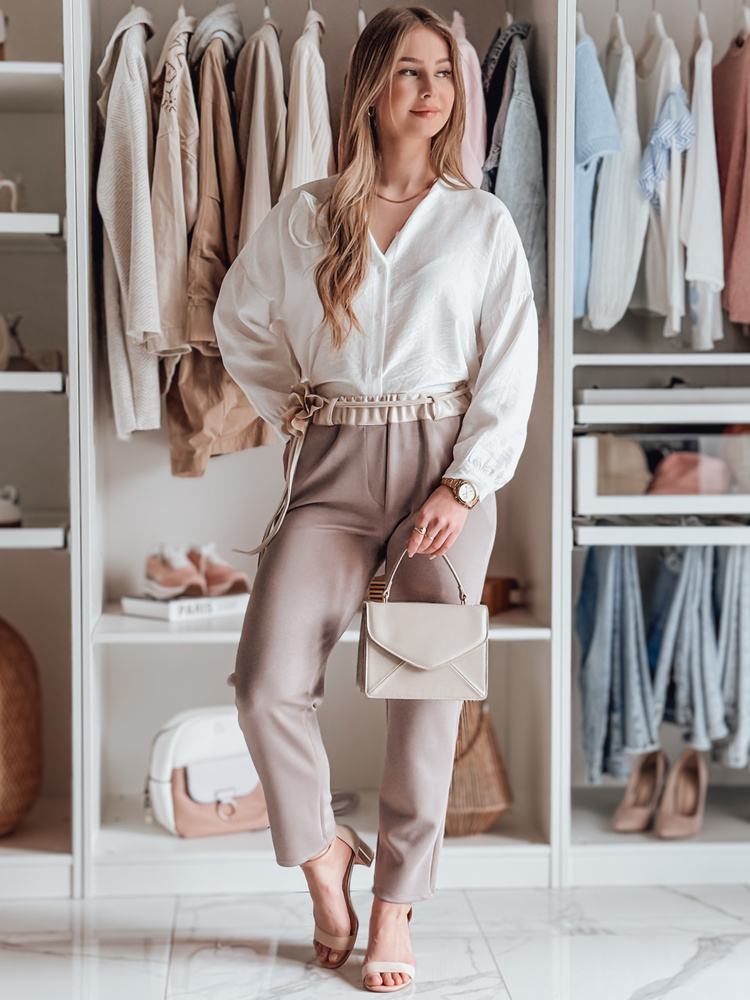 Pantaloni de damă LEGISSA cu flori