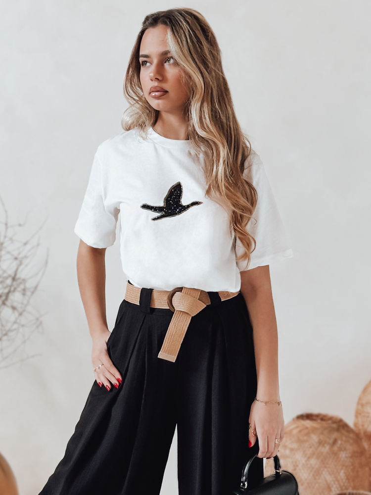 Tricou damă BRILD ecru