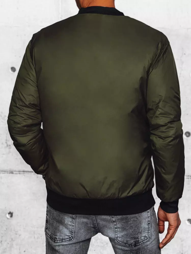 Kurtka męska bomber jacket zielona Dstreet