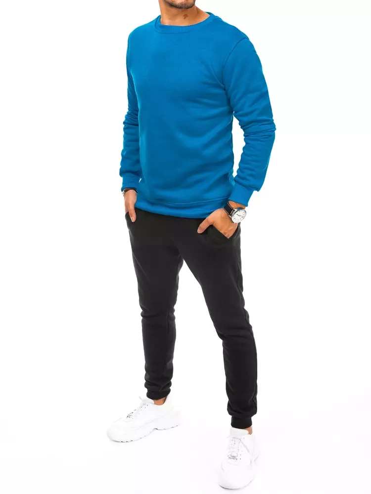 Dres męski niebiesko-czarny Dstreet