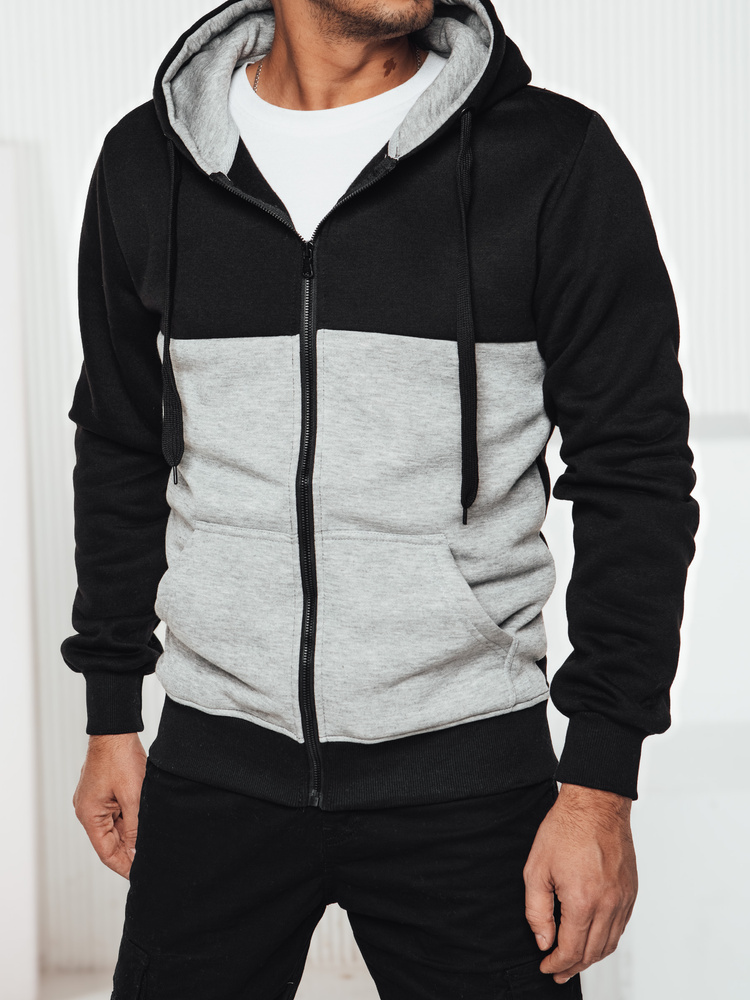 Bluza męska czarna Dstreet