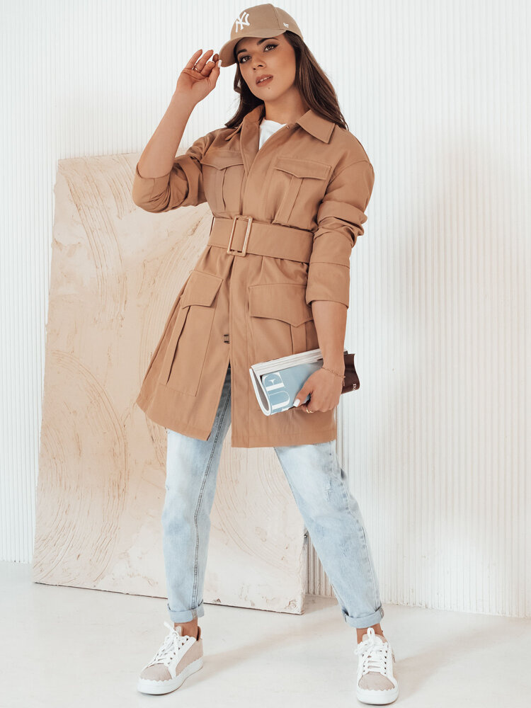 Płaszcz damski VERMONT khaki Dstreet