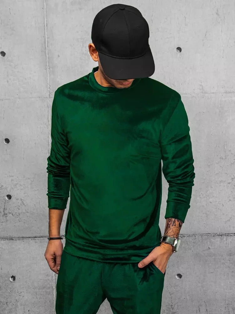 Bluza męska zielona Dstreet