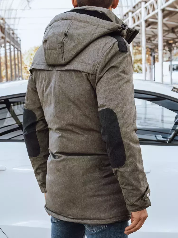 Kurtka męska zimowa khaki Dstreet