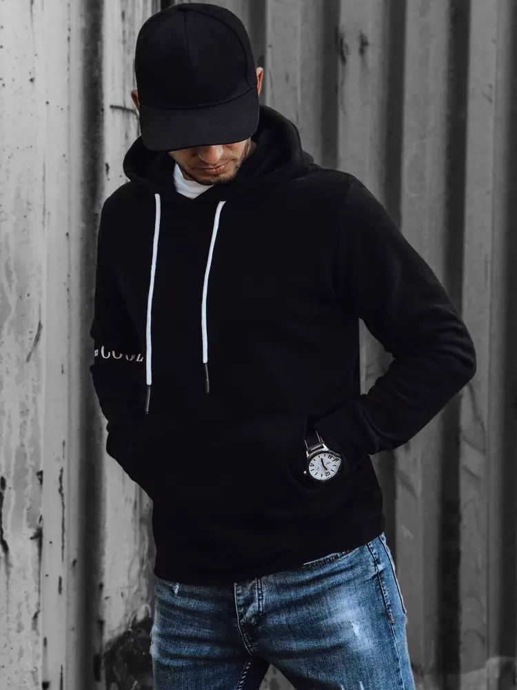 Bluza męska czarna Dstreet