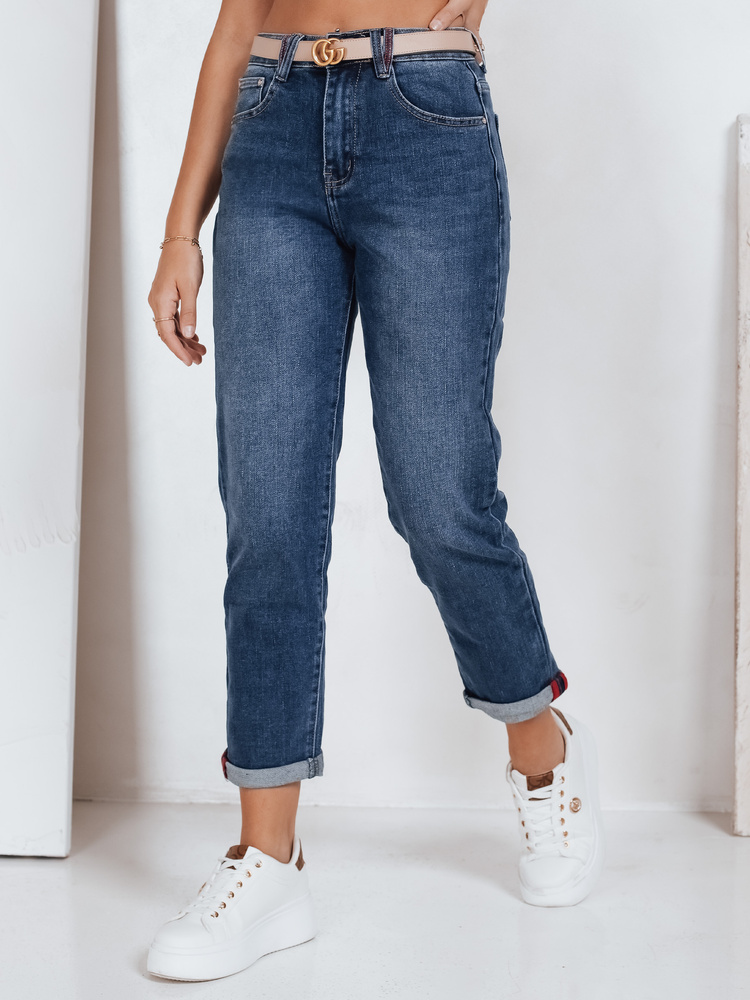 Blugi de damă Dstreet, croială mom fit
