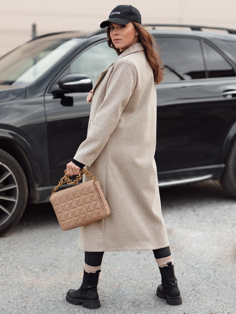 Palton lung supradimensionat pentru femei MANTOVA