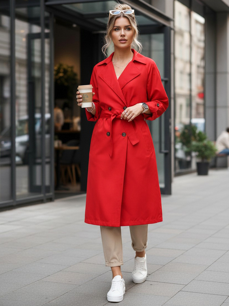 Дамско яке BINCIA бяло