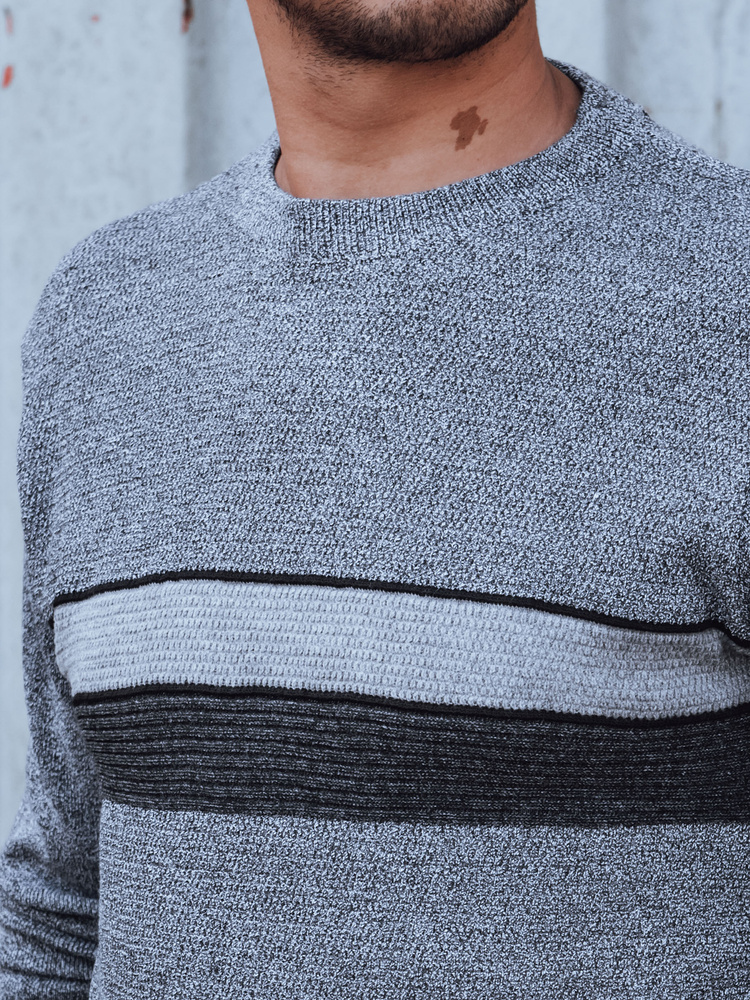 Sweter męski beżowy Dstreet