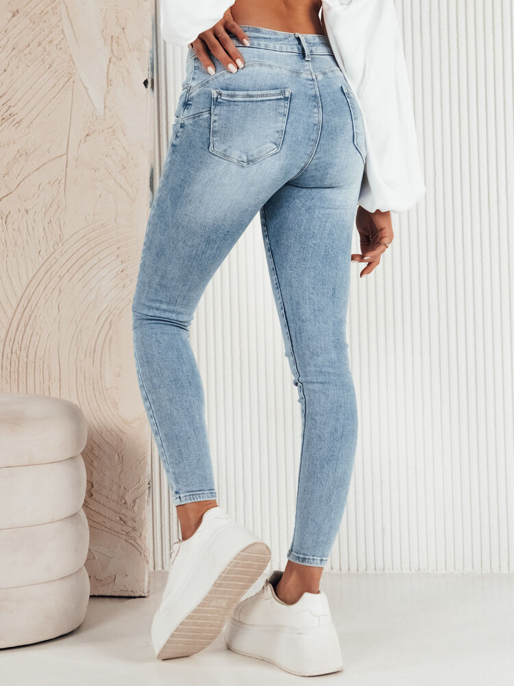 Spodnie damskie jeansowe MUNILLA niebieskie Dstreet