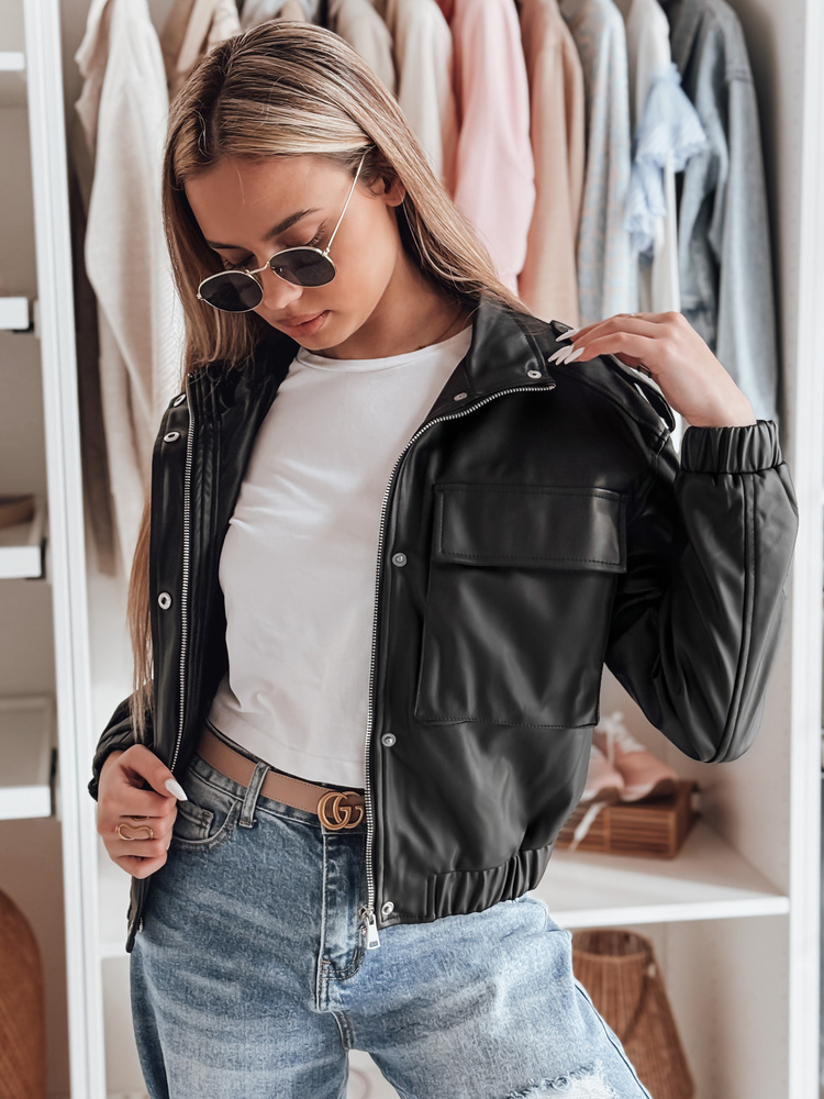 Geacă de piele tranzitorie pentru femei MOTORES