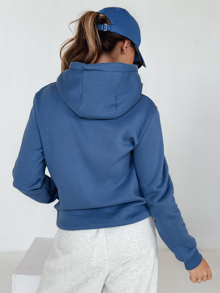 Hanorac albastru BASIC pentru femei