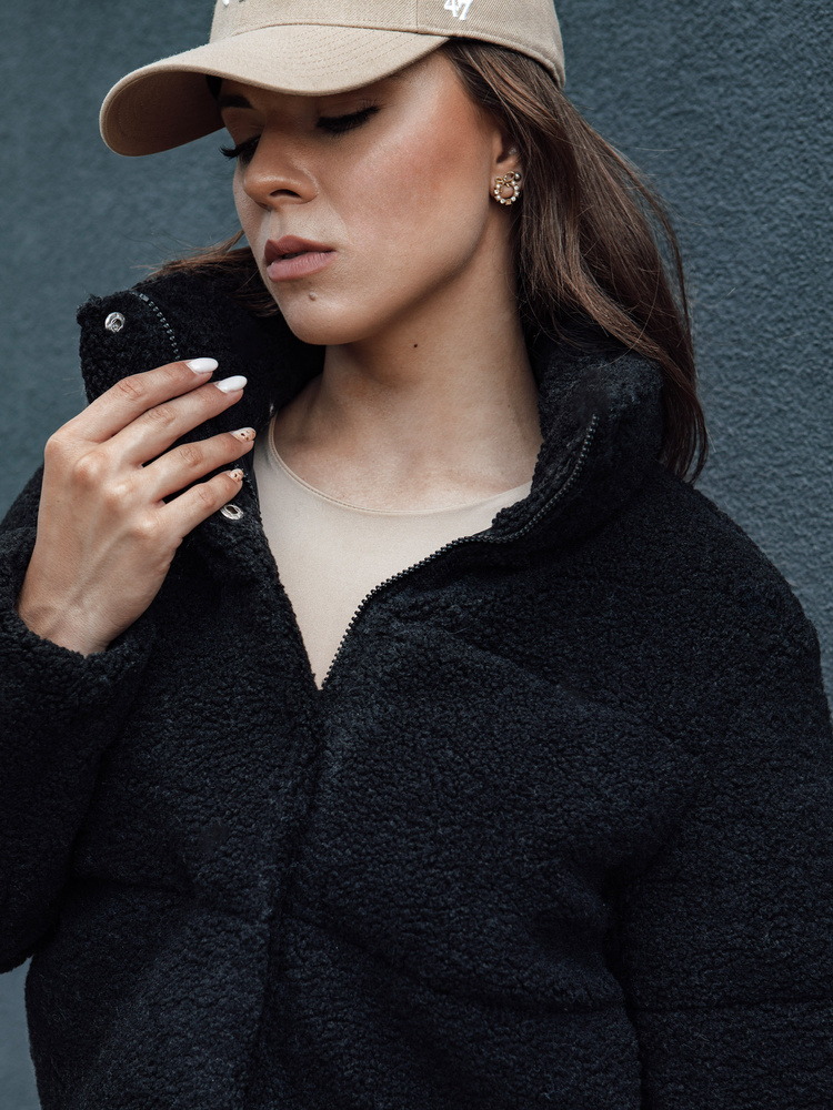 Geacă scurtă de damă CELESTIAL neagră