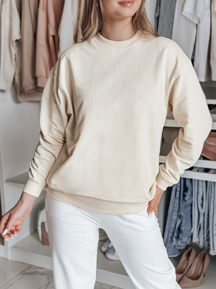 Bluza damska SWAN kremowa Dstreet