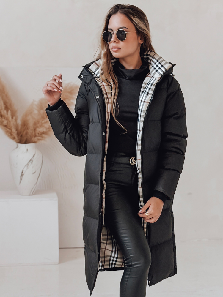 Kurtka damska WINTERMISS czarna Dstreet