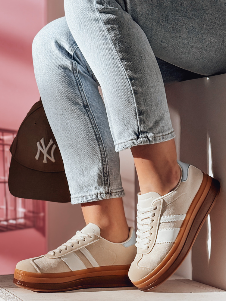 Teniși sport pentru femei RUNTAG bej