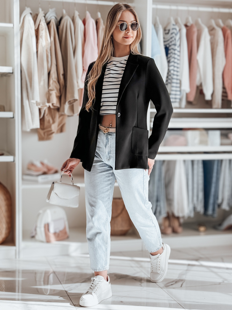 Marynarka damska CLASSVENT czarna Dstreet