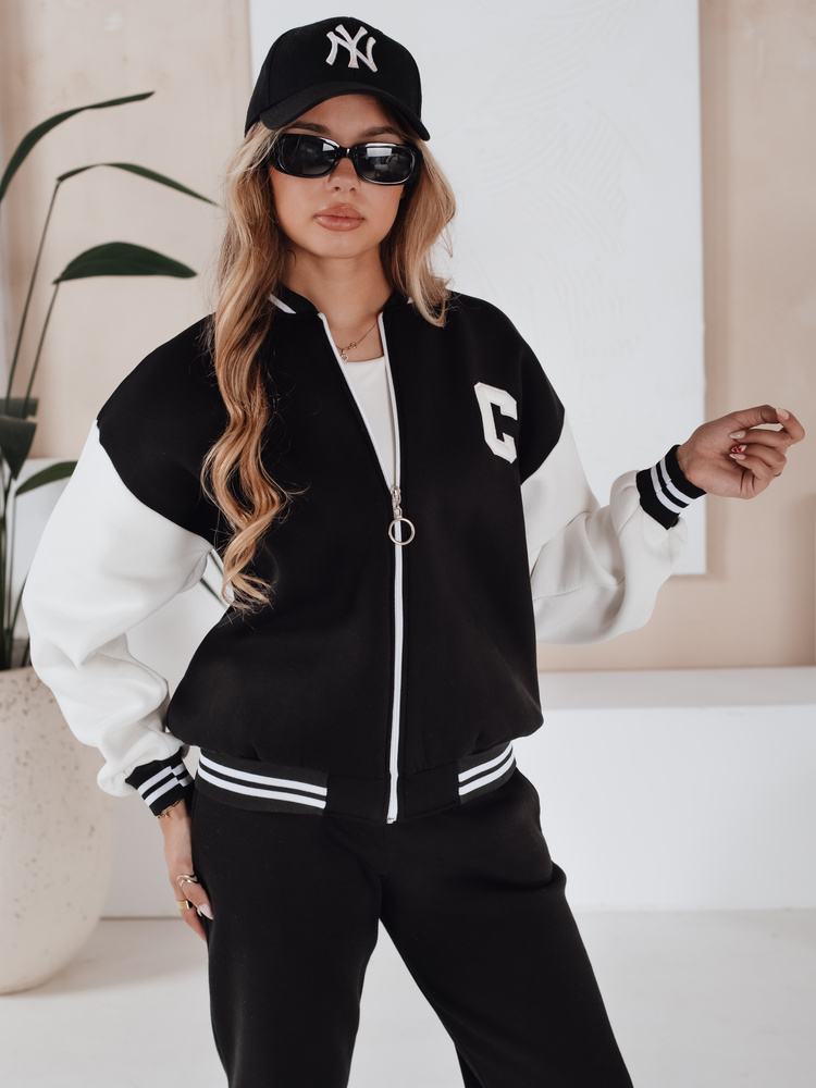 Komplet damski dresowy CELIA czarny Dstreet