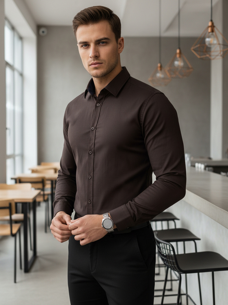 Elegantná pánska košeľa