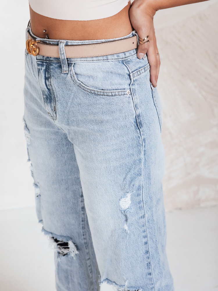 Blugi damă cu picioare largi STYLLEG