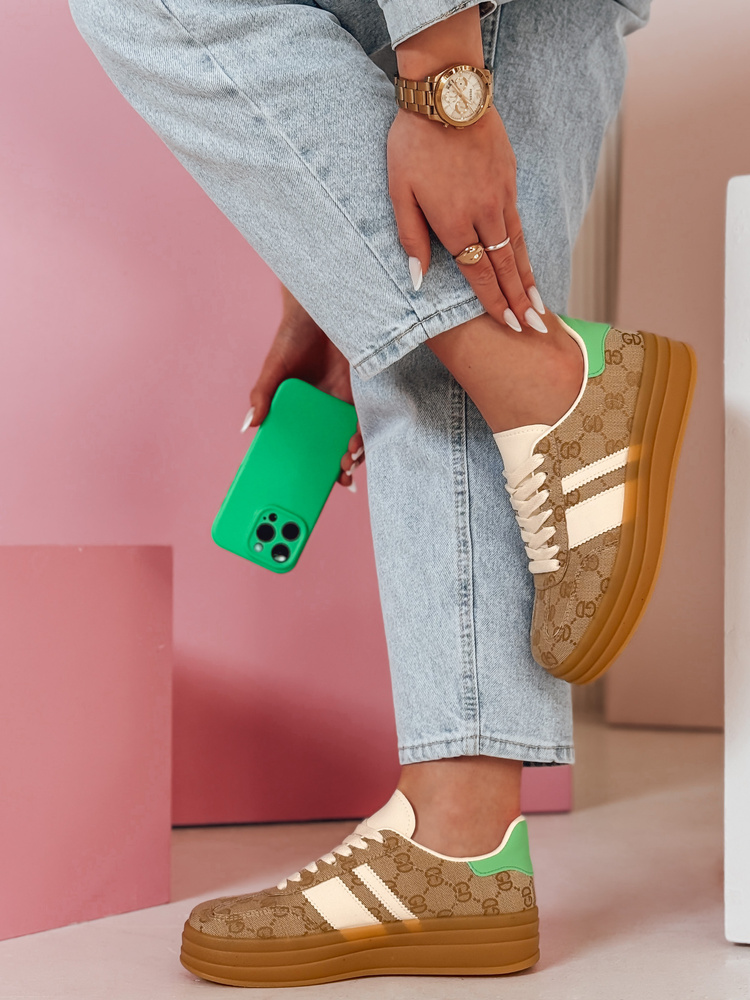 Teniși de damă MOTIONA kaki