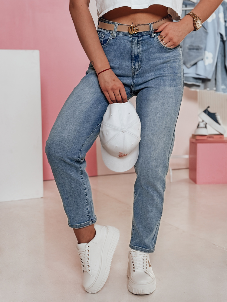 Spodnie damskie jeansowe mom fit COMFYNIT Dstreet