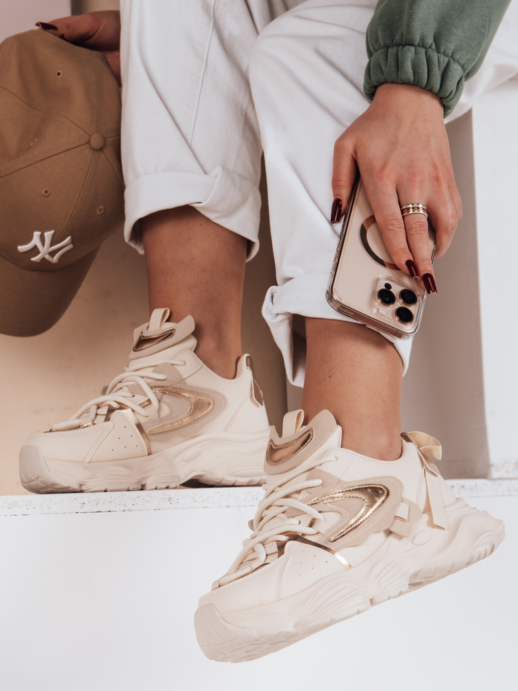 Teniși de damă EASYPACE bej