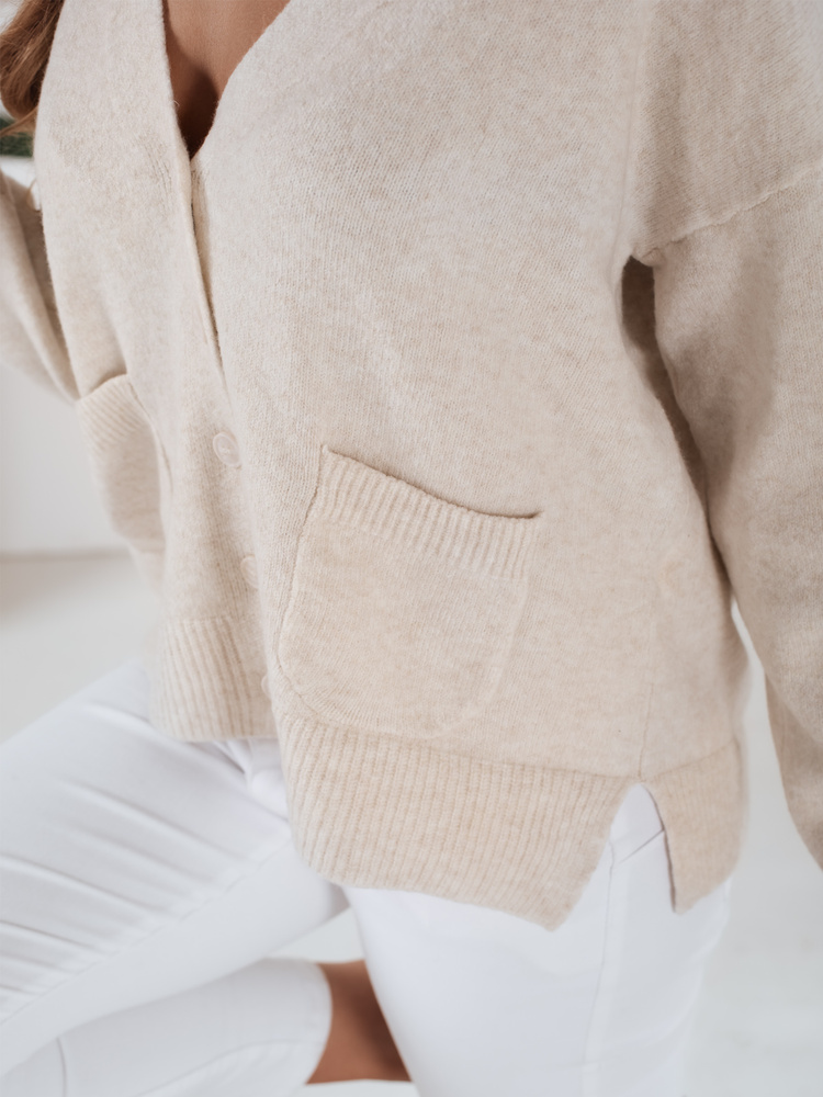 Cardigan de damă SORELIE ecru