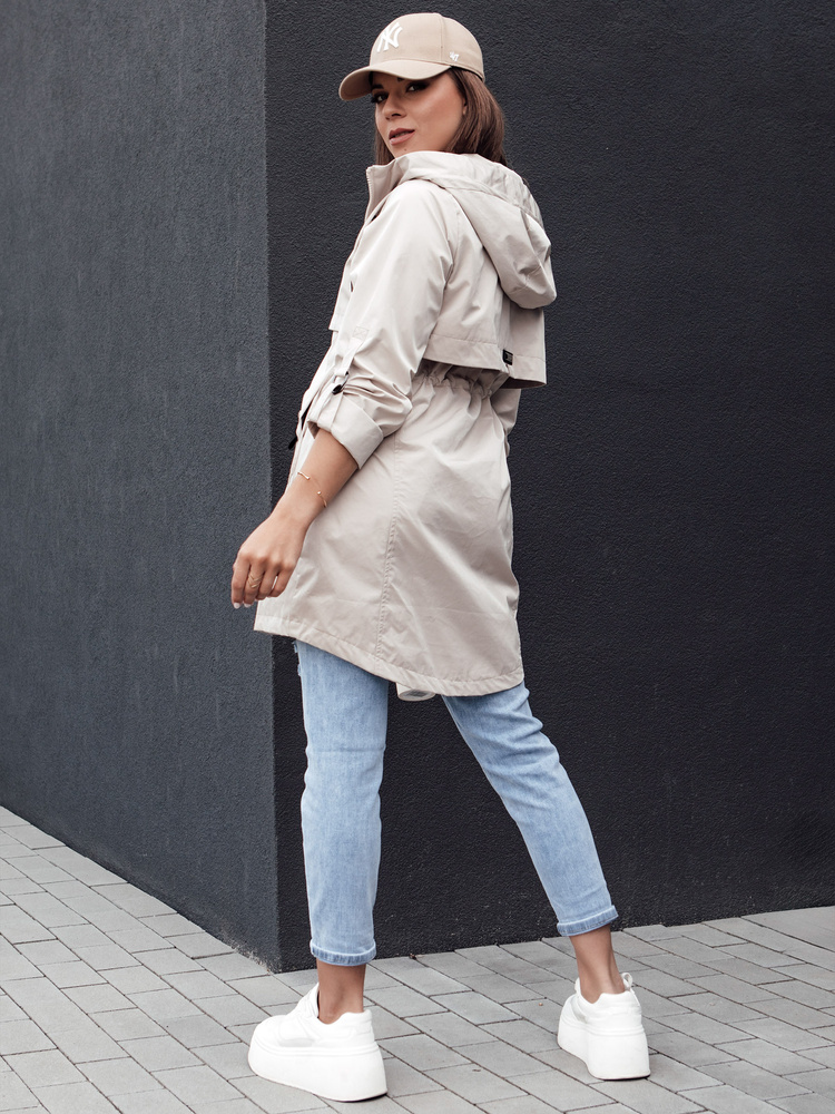 Parka pentru femei STYLE QUEEN, gri