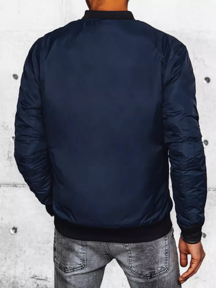 DStreet Kurtka męska bomber jacket granatowa