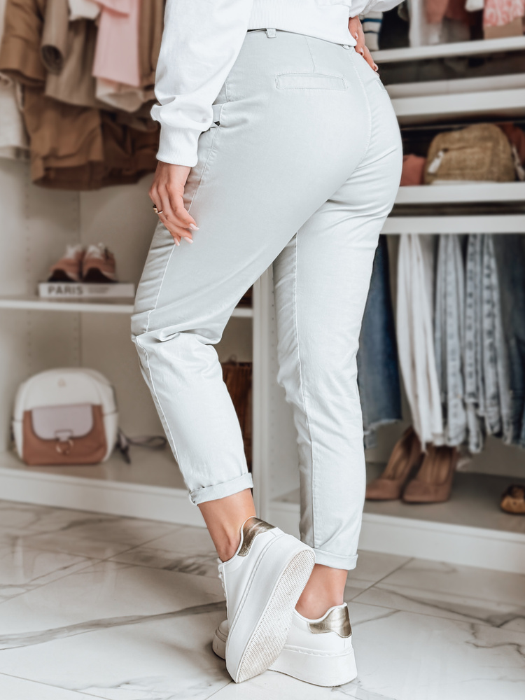 Pantaloni chino de damă MODELA cu curea
