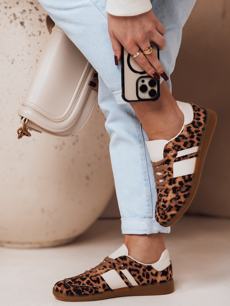 Sportowe sneakersy damskie ANIMALIA pomarańczowe Dstreet