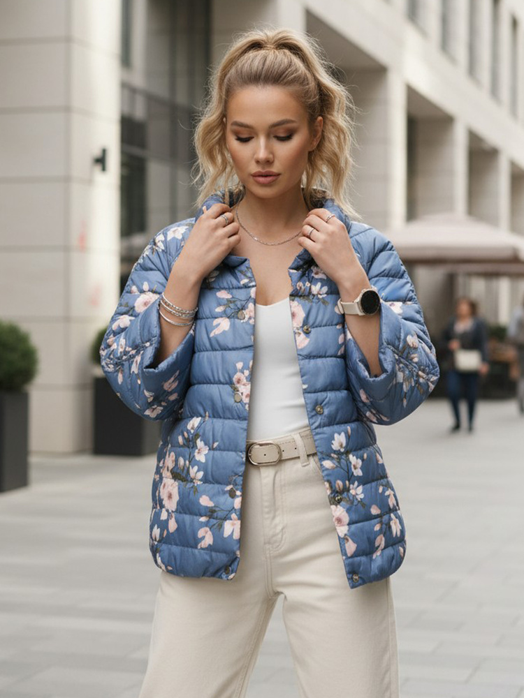 Двулицево ватирано яке FLORIS