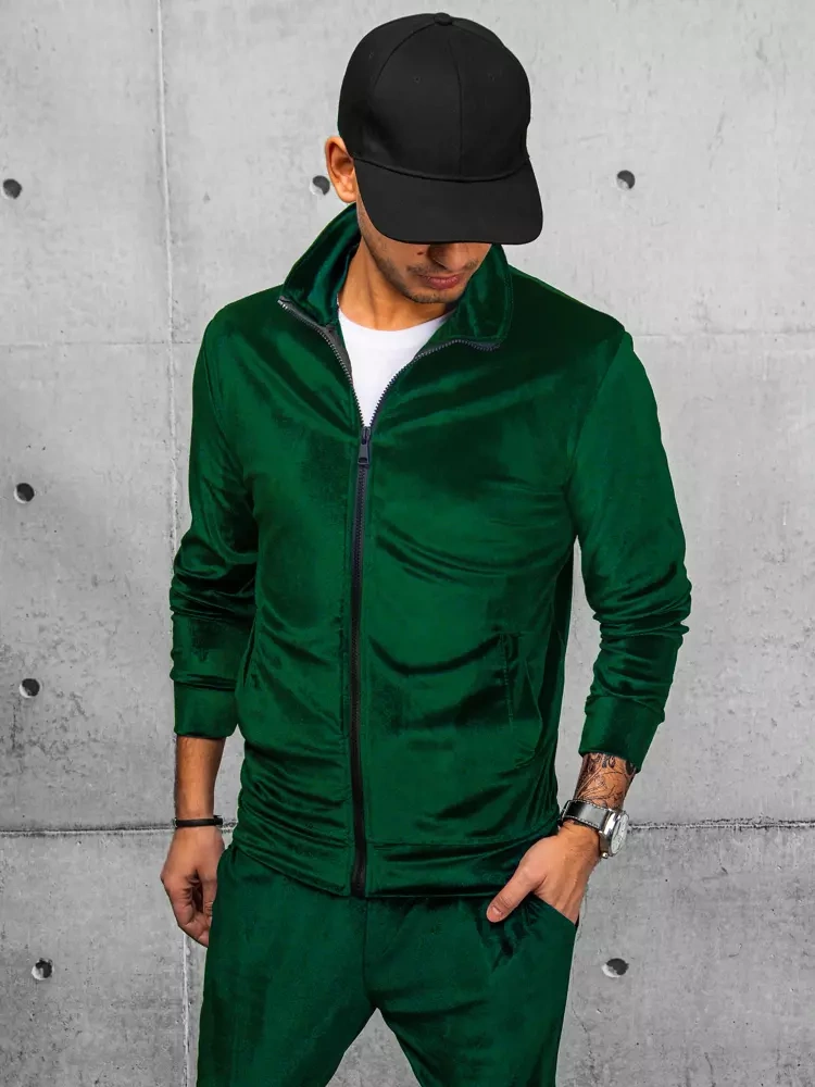 Bluza męska zielona Dstreet