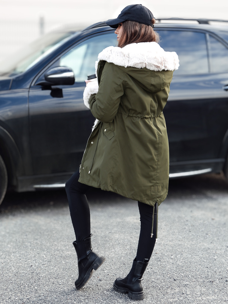 Parka de iarnă STARBURST verde