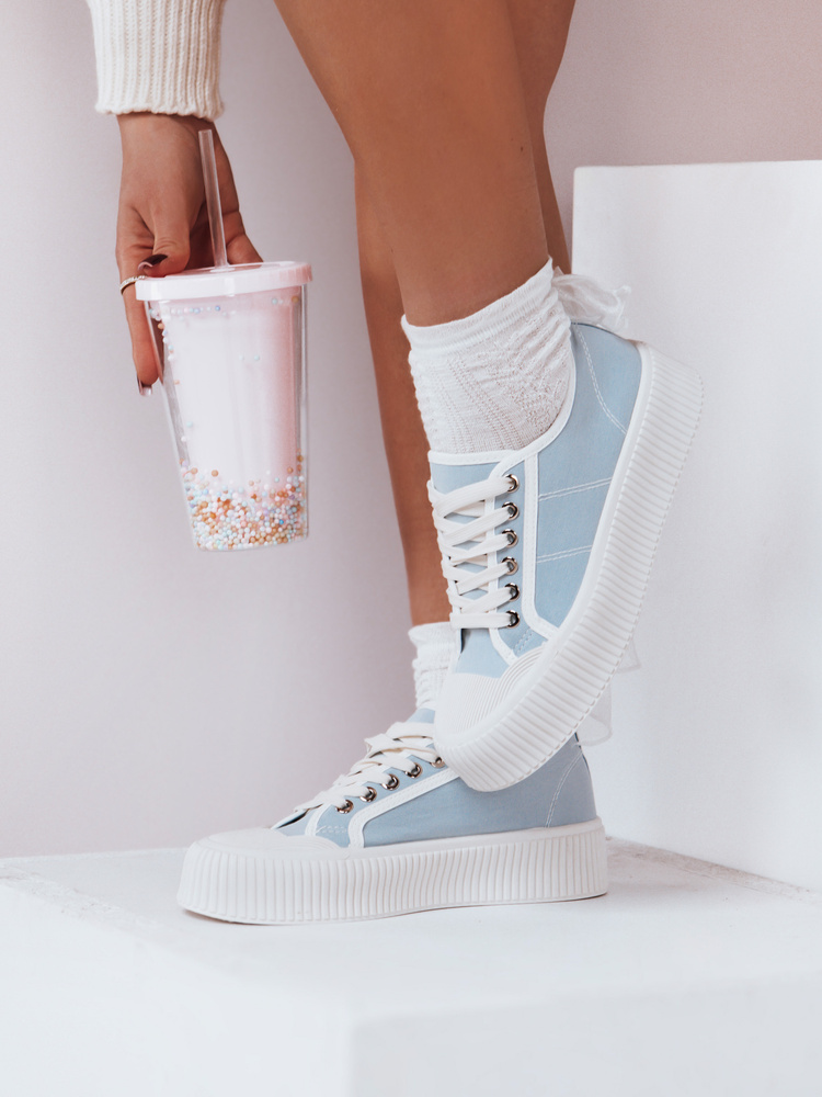 Teniși de damă ELIDA albaștri