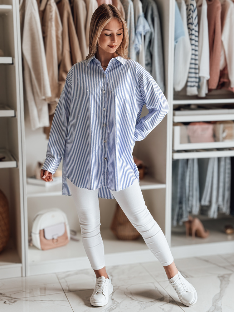 Spodnie damskie jeansowe skinny TRENZI białe Dstreet
