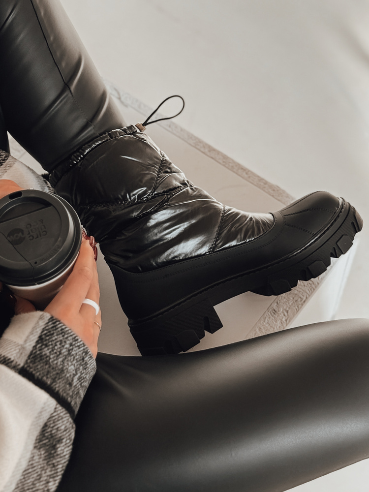 Śniegowce damskie SNOBOOT czarne Dstreet