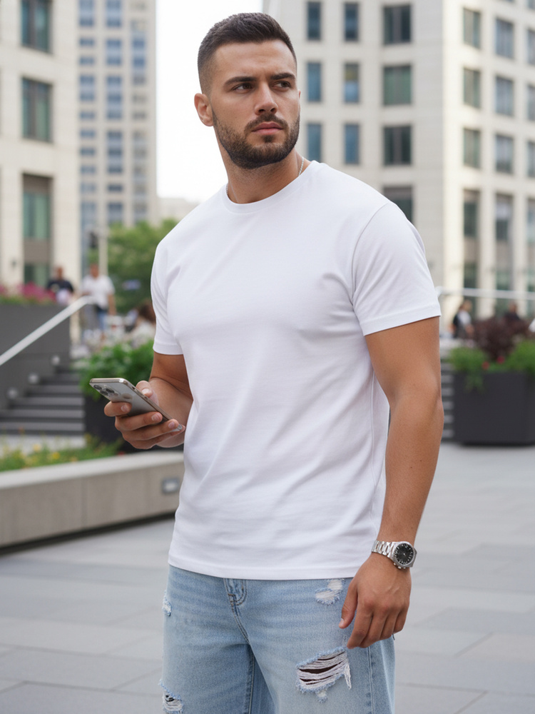 Tricou supradimensionat pentru bărbați