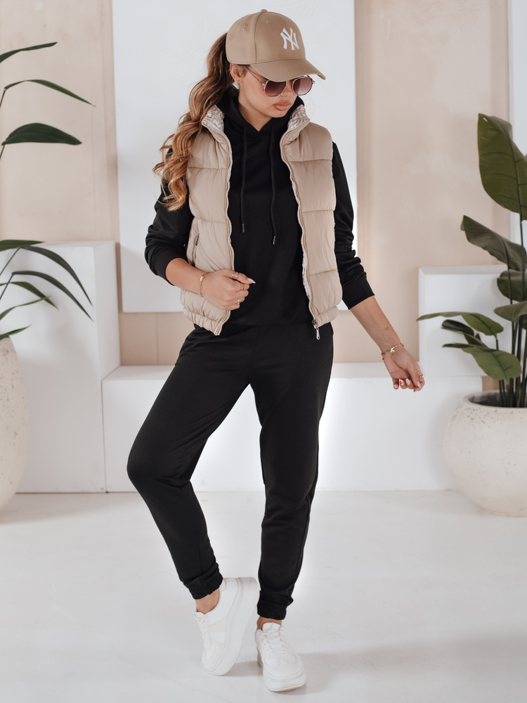 Komplet damski dresowy MIGEL czarny Dstreet