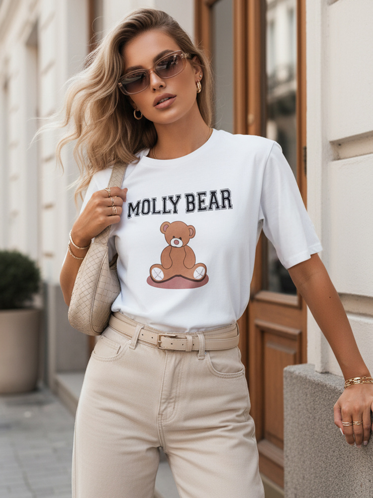 Dámske tričko MOLBER ecru