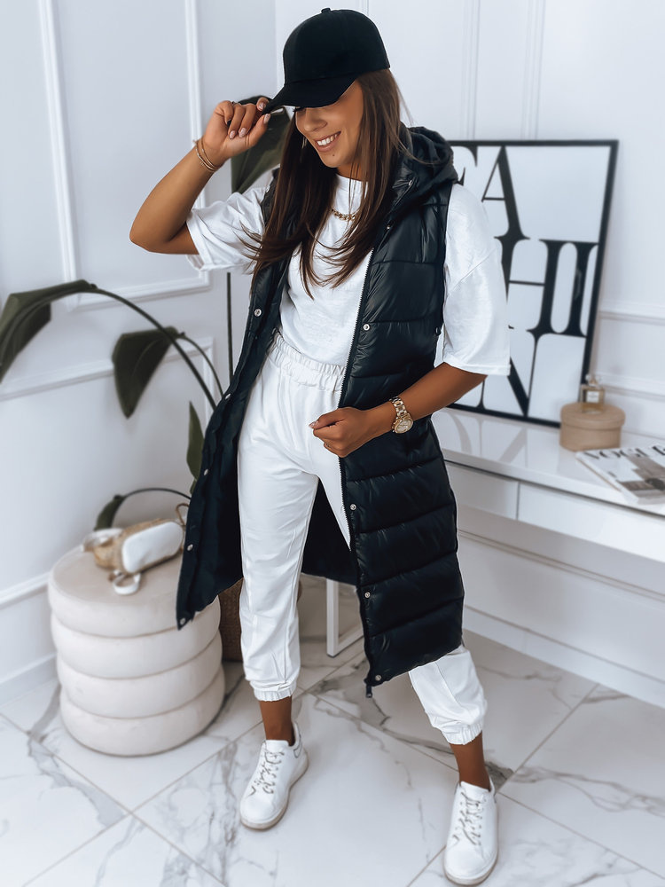 Kamizelka damska VISAN czarna Dstreet