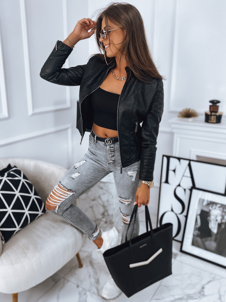 Kurtka damska FASAR czarna Dstreet