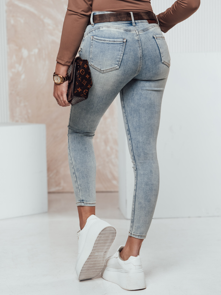 Spodnie damskie CURVEON z push up&#039;em jeansowe Dstreet