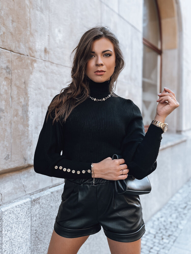 Sweter damski INGRIDA czarny Dstreet